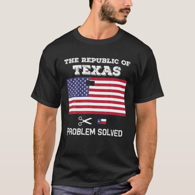 Republic of Texas TShirt Problem Solved (Front)