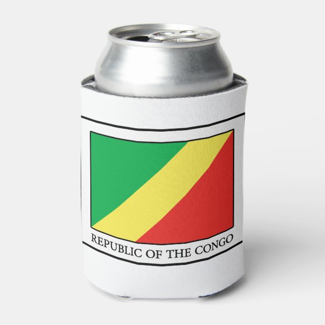 Republic of the Congo Can Cooler (Can Front)