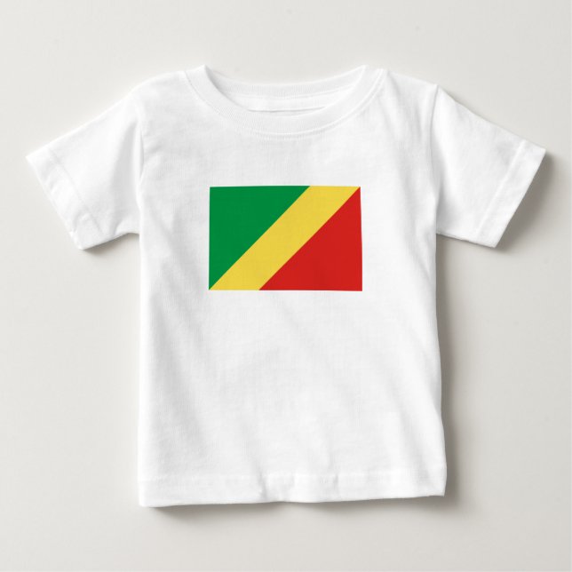 Republic of the Congo Flag Baby T-Shirt (Front)