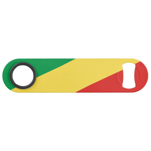 Republic of the Congo Flag Bar Key (Front (Horizontal))