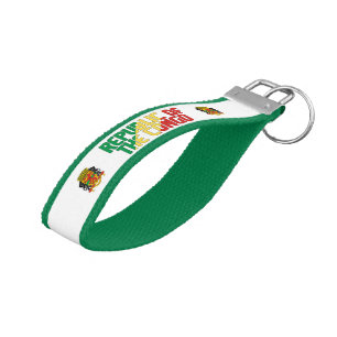 Republic of the Congo Flag Charming Patriotic Wrist Keychain