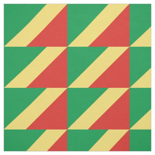 Republic of the Congo Flag Fabric
