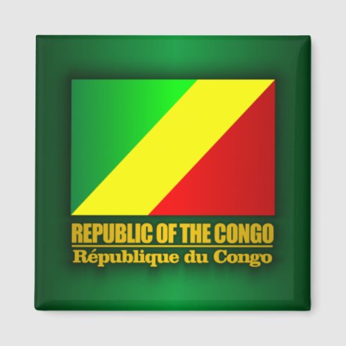 Republic of the Congo Flag Magnet