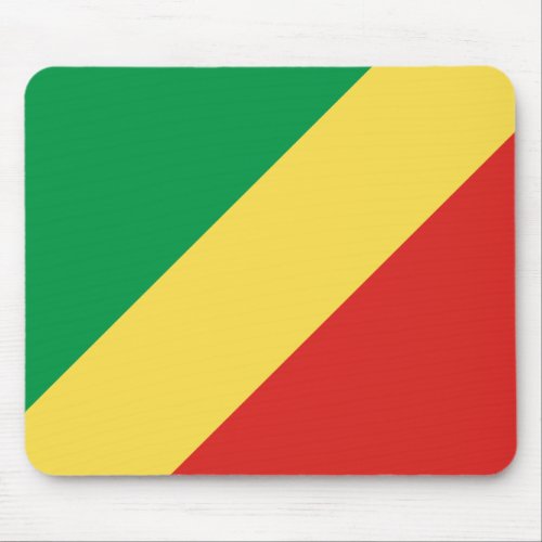 Republic of the Congo Flag Mouse Pad