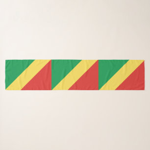 Republic of the Congo Flag Scarf