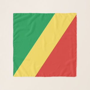 Republic of the Congo Flag Scarf