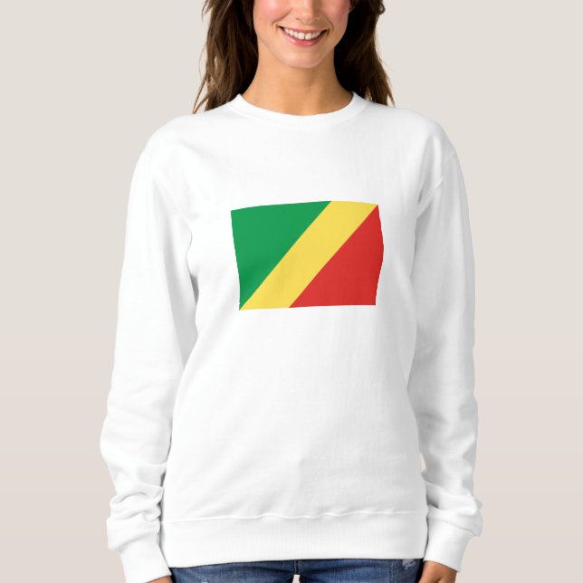 Republic of the Congo Flag Sweatshirt (Front)