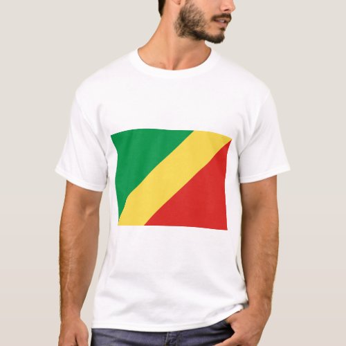 Republic of the Congo Flag T_Shirt