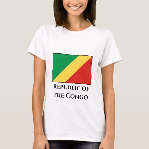 Republic of the Congo Flag T_Shirt