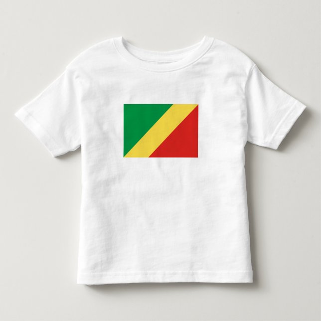 Republic of the Congo Flag Toddler T-shirt (Front)