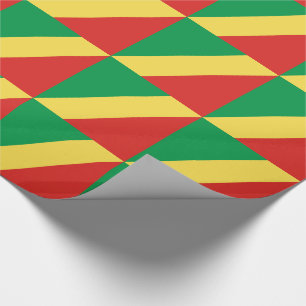 Republic of the Congo Flag Wrapping Paper