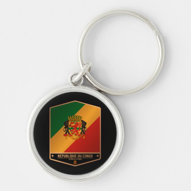 Republic of the Congo Keychain (Front)