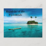 Republic Of The Fiji Islands Postard Postcard at Zazzle