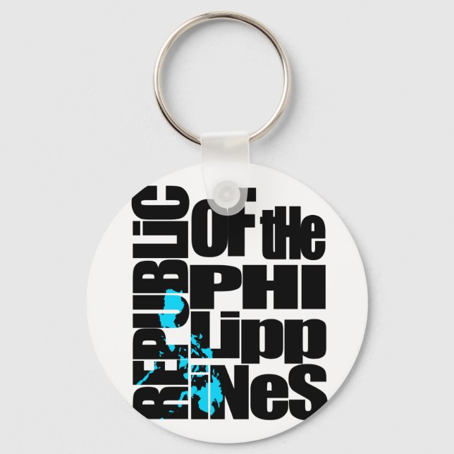 Republic of the Philippines Keychain (Front)