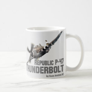 Republic P-47 Thunderbolt　サンダーボルト Coffee Mug