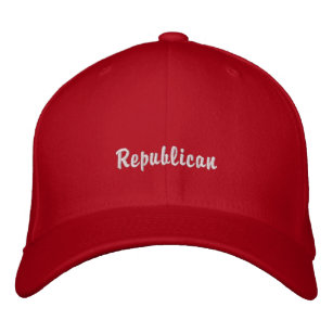 Republic party supporters followers embroidered baseball hat