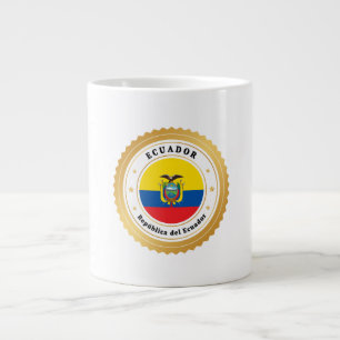 República del Ecuador Giant Coffee Mug