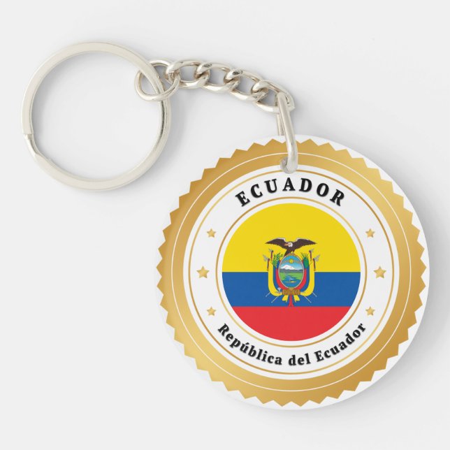 República del Ecuador  Keychain (Front)