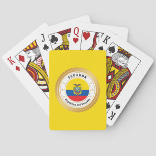 República del Ecuador  Poker Cards