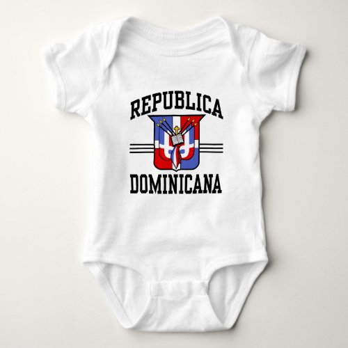 Republica Dominicana Baby Bodysuit