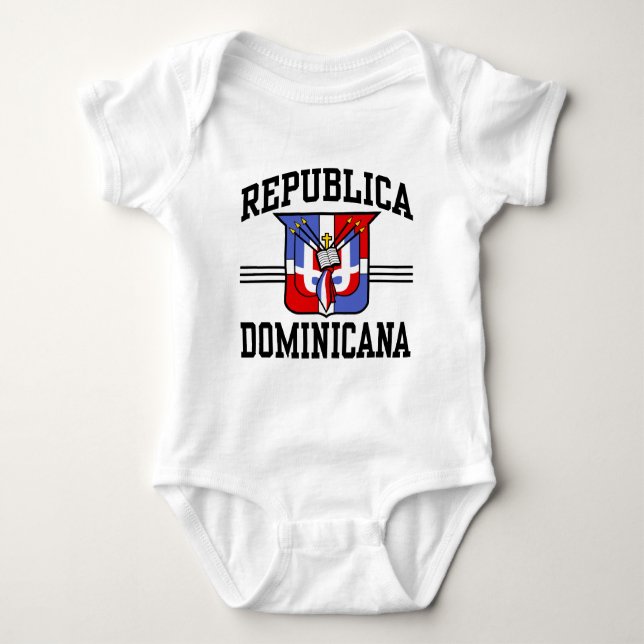 Republica Dominicana Baby Bodysuit (Front)