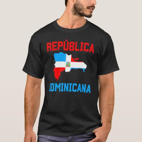 Republica Dominicana Flag Dominican Republic T_Shirt