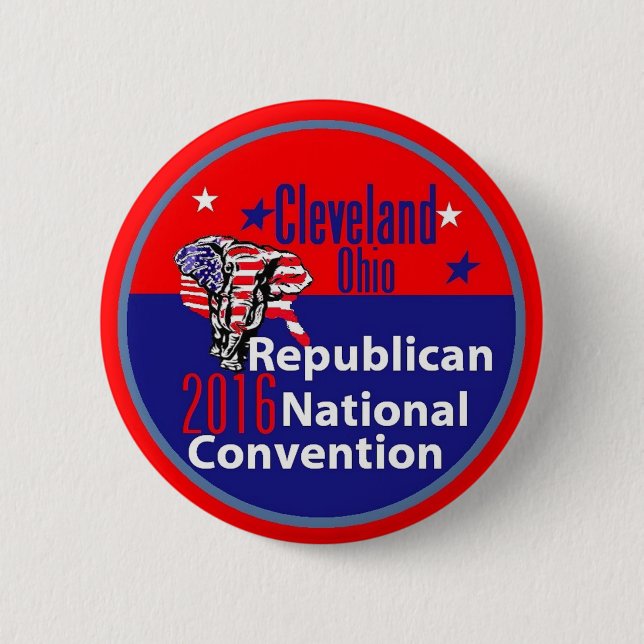 Republican 2016 Convention Button (Front)
