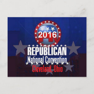 Republican 2016 Convention Postcard