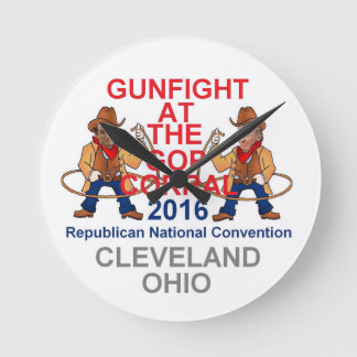 Republican 2016 Convention Round Clock