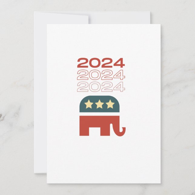 republican 2024  tank top invitation (Front)