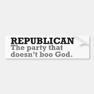 Republican Bumper Sticker