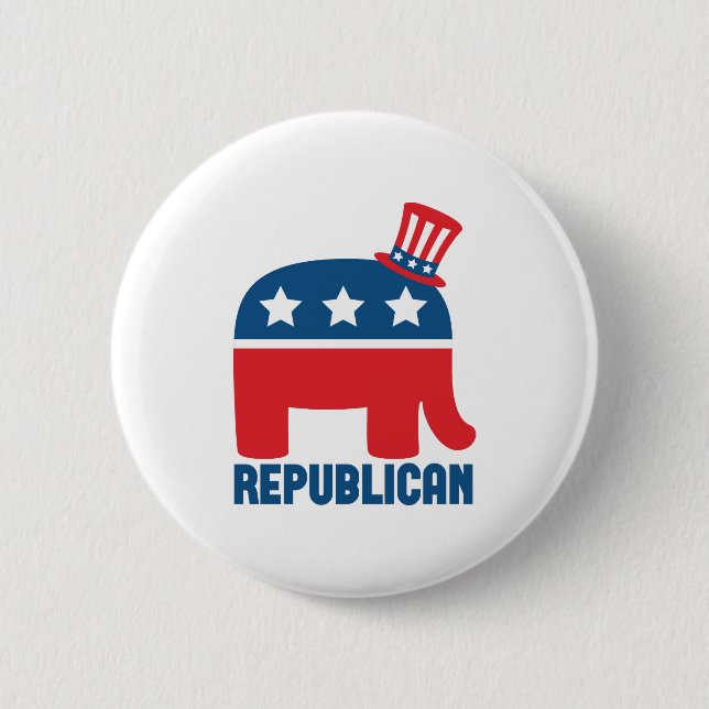 Republican Button (Front)