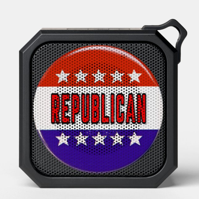 Republican Button Bluetooth Speaker (Front)