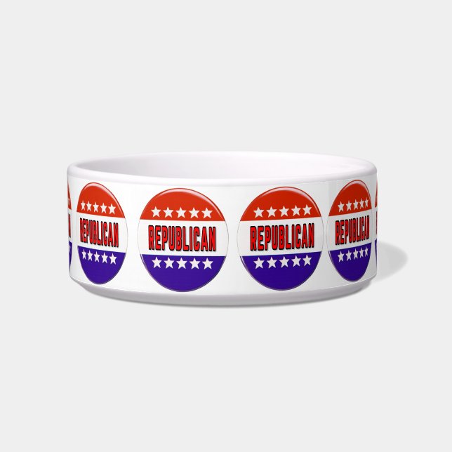 Republican Button Bowl (Front)