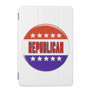 Republican Button iPad Mini Cover