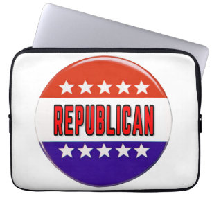 Republican Button Laptop Sleeve