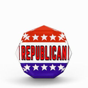 Republican Button Photo Block