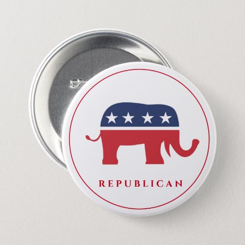 Republican Button Pin