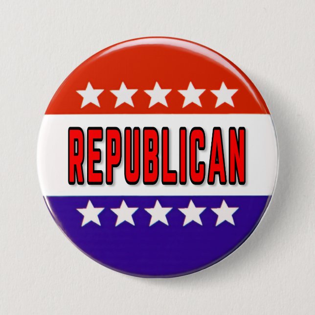 Republican Button, Republican, Election, Button, Button (Front)