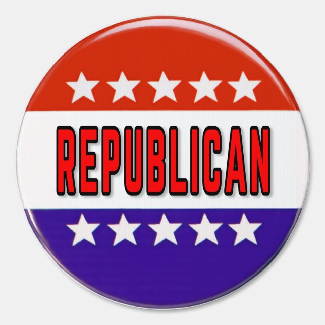 Republican Button Sign (Front)