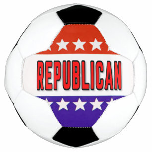 Republican Button Soccer Ball