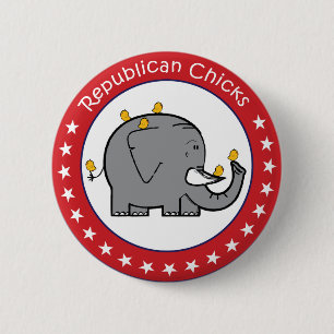 republican chicks button
