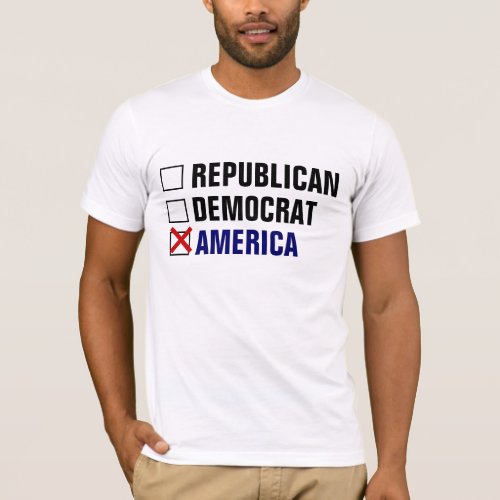 REPUBLICAN DEMOCRAT AMERICA T_Shirt