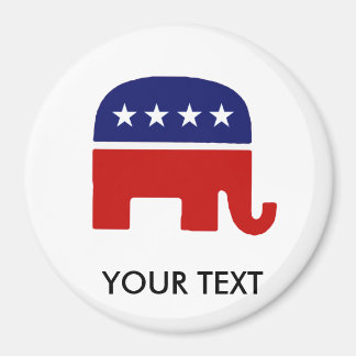 Republican Elephant / GOP Elephant Magnet