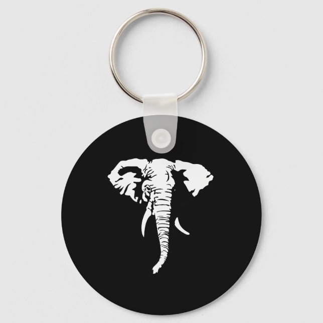 REPUBLICAN ELEPHANT KEYCHAIN (Front)