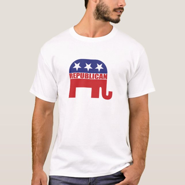 Republican Elephant Logo T-Shirt (Front)