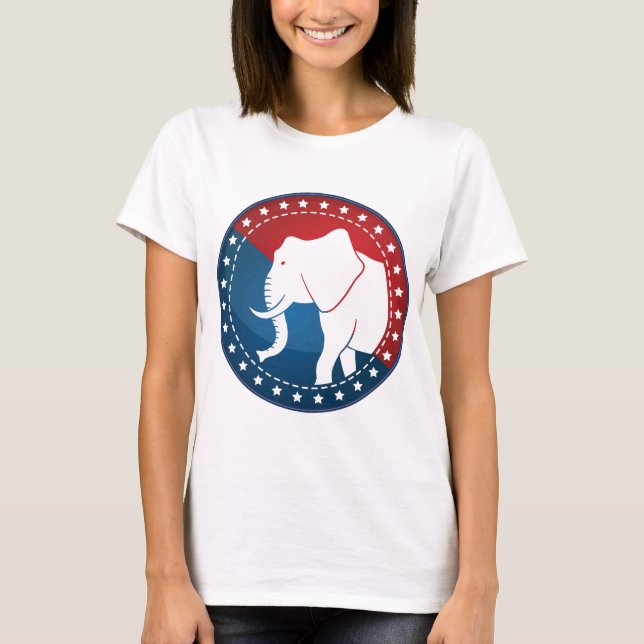 Republican Elephant Logo T-Shirt (Front)