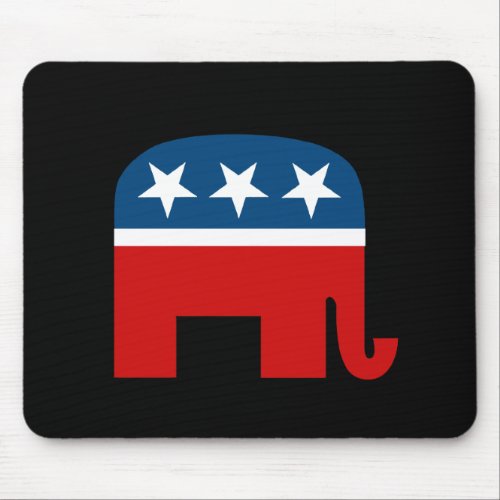 Republican Elephant Mouse Pad