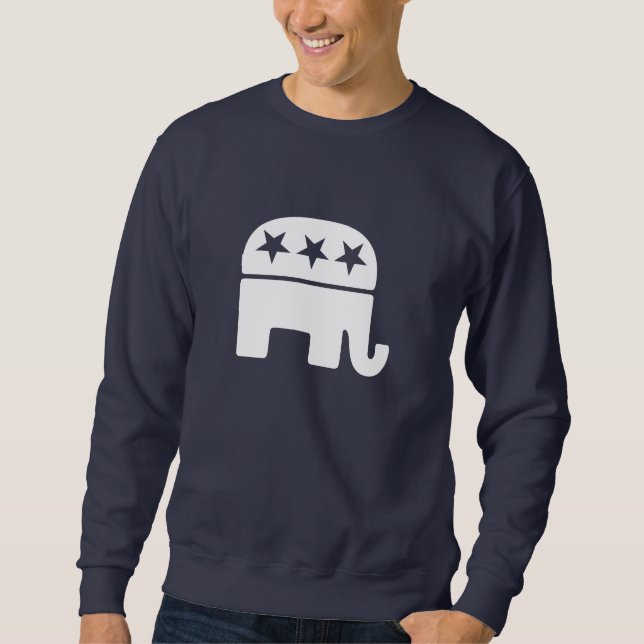 Republican Elephant Sweatshirt (Front)