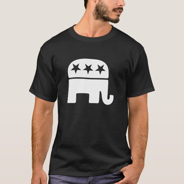 Republican Elephant T shirts (Front)